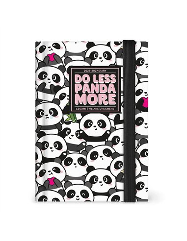 Agenda 2026/2027 Journalier Photographique 16 Mois - Panda - Small - legami
