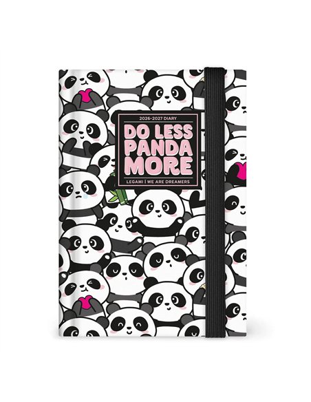 Agenda 2026/2027 Journalier Photographique 16 Mois - Panda - Small - legami