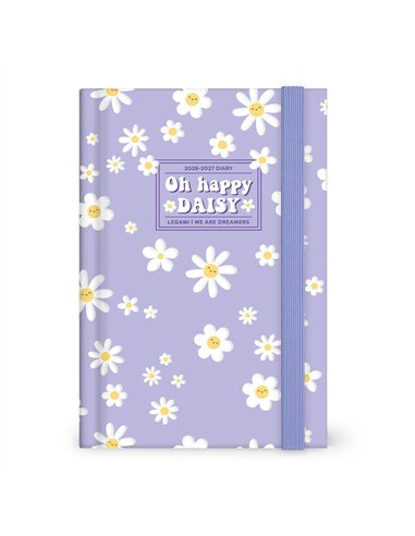 Agenda 2026/2027 Journalier Photographique 16 Mois - Daisy - Medium - legami