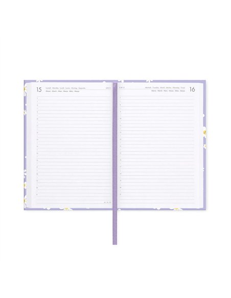 Agenda 2026/2027 Journalier Photographique 16 Mois - Daisy - Medium - legami