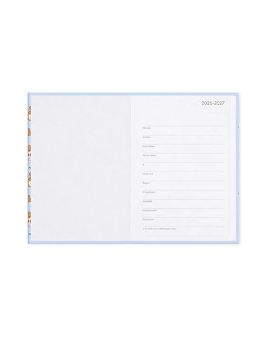 Agenda 2026/2027 Journalier Photographique 16 Mois - Dog Poodle - Medium - legami