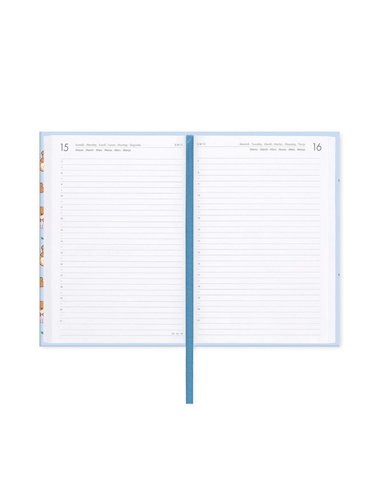 Agenda 2026/2027 Journalier Photographique 16 Mois - Dog Poodle - Medium - legami