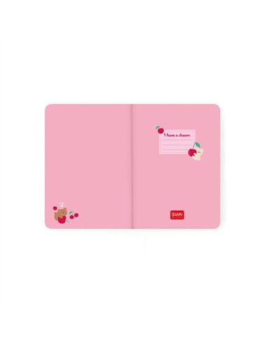 Agenda 2026/2027 Semainier Photographique 16 Mois - Teddy Bear Pink - Small Avec Section pour Notes - legami