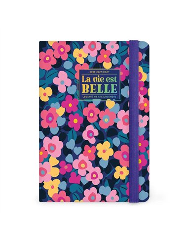 Agenda 2026/2027 Semainier Photographique 16 Mois - Flowers - Medium - legami