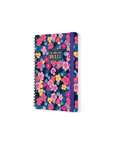 Agenda 2026/2027 Semainier 16 Mois - Flowers - Avec Spirale - Large - legami