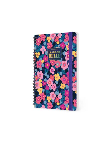 Agenda 2026/2027 Semainier 16 Mois - Flowers - Avec Spirale - Large - legami
