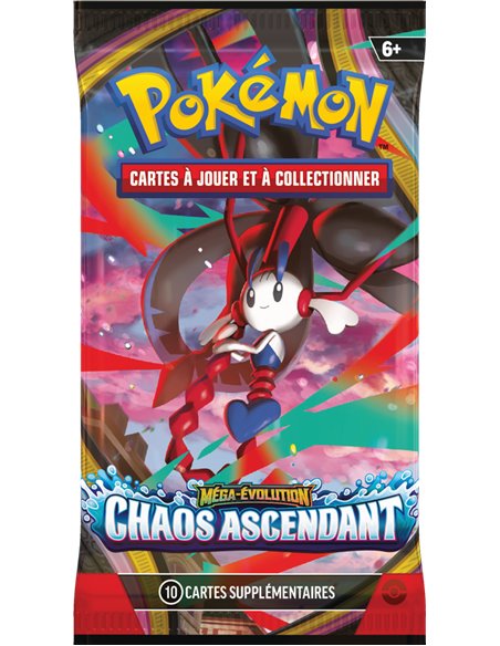 Pokémon ME04 : booster méga évolution chaos ascendant