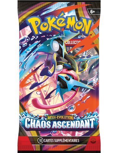 Pokémon ME04 : booster méga évolution chaos ascendant