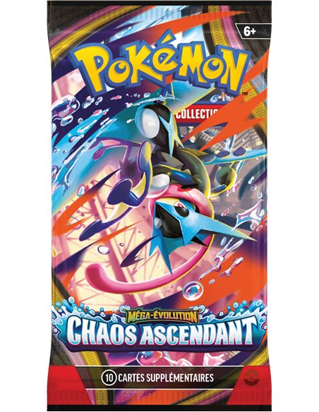 Pokémon ME04 : booster méga évolution chaos ascendant