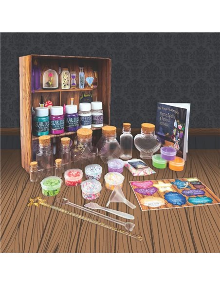 Set pour potions magiques avec livre de recettes  (30 pcs) - great pretenders