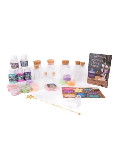 Set pour potions magiques avec livre de recettes  (30 pcs) - great pretenders