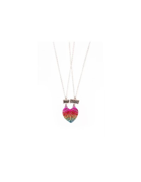 Collier meilleures amies - Glamour, à partager (2 pcs) - great pretenders