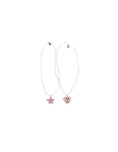 Collier - Gem Locket, 2 sytles assortis - great pretenders