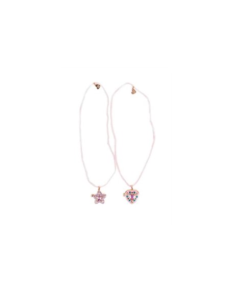 Collier - Gem Locket, 2 sytles assortis - great pretenders