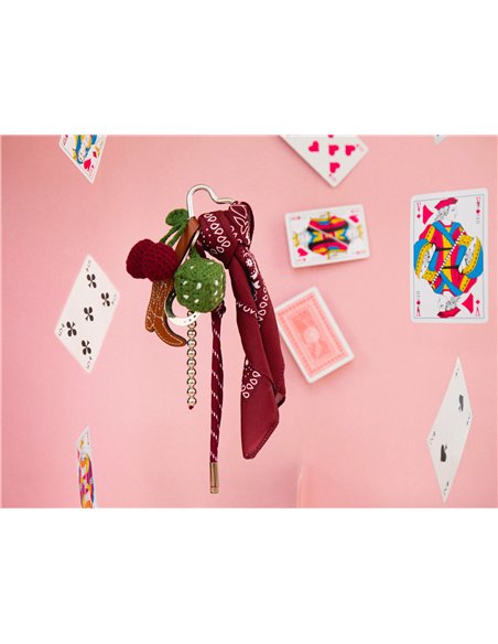 Kit DIY Crochet Bag Charms - Cherry Cowboy - la petite epicerie