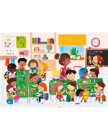Livre puzzle/encastrement les activitées Sophia Touliatou - Vilac