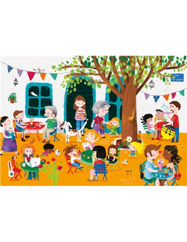 Livre puzzle/encastrement les activitées Sophia Touliatou - Vilac