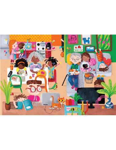 Livre puzzle/encastrement les activitées Sophia Touliatou - Vilac