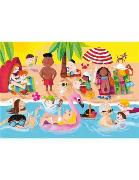 Livre puzzle/encastrement 4 saisons Sophia Touliatou - Vilac