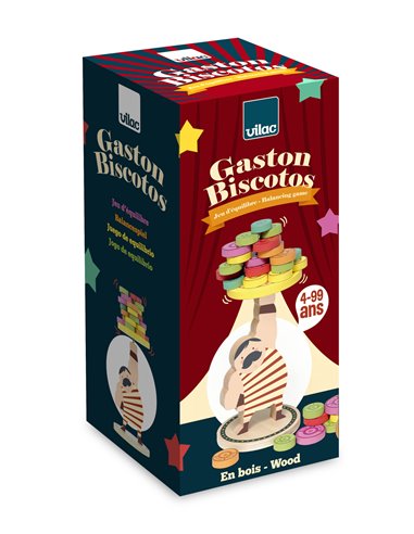 Gaston biscotos - Jeu d'équilibre - Vilac