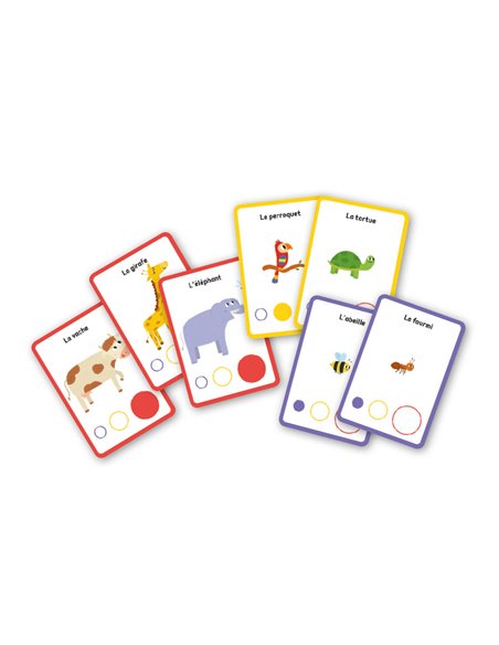 JEU DE CARTES - MON PREMIER JEU DE BATAILLE - ANIMAUX DU MONDE - Auzou