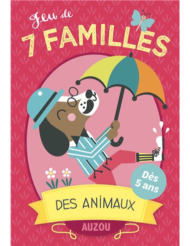 JEU DE CARTES - JEU DE 7 FAMILLES DES ANIMAUX - Auzou