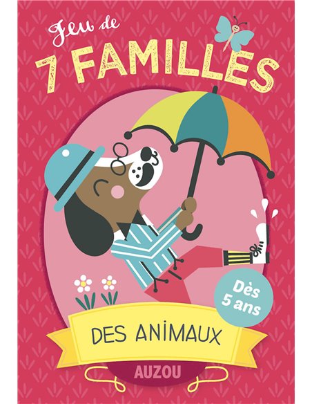 JEU DE CARTES - JEU DE 7 FAMILLES DES ANIMAUX - Auzou