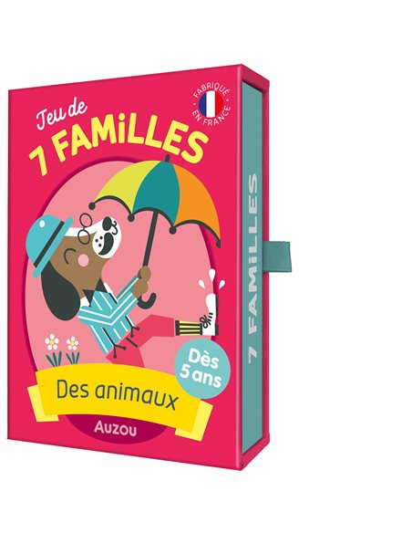 JEU DE CARTES - JEU DE 7 FAMILLES DES ANIMAUX - Auzou