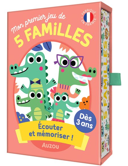 JEU DE CARTES - MON PREMIER JEU DE 5 FAMILLES - Auzou