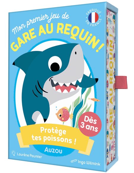 JEU DE CARTES - MON PREMIER JEU DE GARE AU REQUIN ! - Auzou
