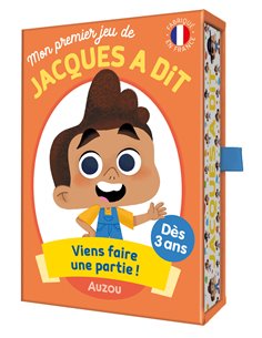 JEU DE CARTES - MON PREMIER JEU DE JACQUES A DIT - Auzou