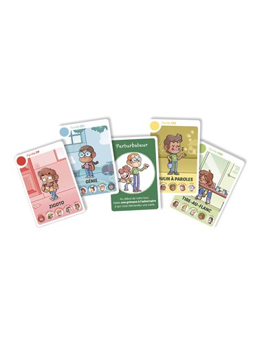 JEU DE CARTES - JEU DE 7 FAMILLES - À L'ÉCOLE - Auzou