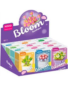 KOCO Mini set de construction pot de fleurs succulente 2