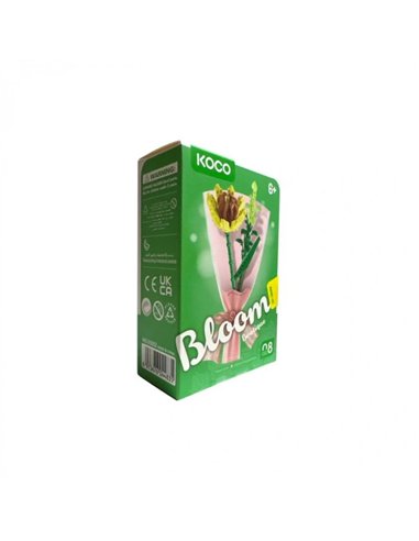 KOCO Mini set de construction bouquet de fleurs n°8