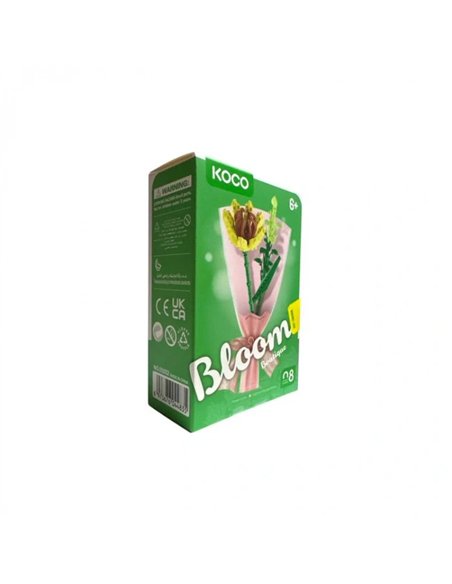 KOCO Mini set de construction bouquet de fleurs n°8