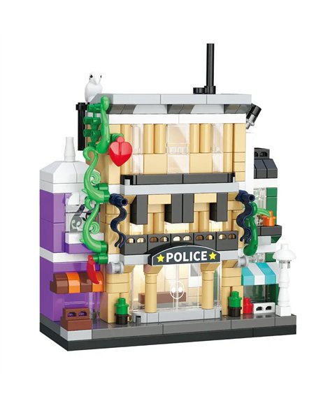 KOCO set de construction commissariat de police