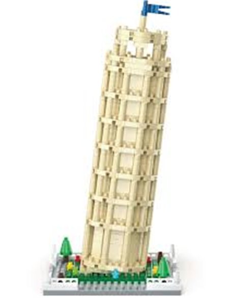 KOCO set de construction tour de pise - 548pcs