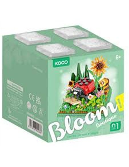 KOCO set de construction Insect & plant - Ladybird 659pcs
