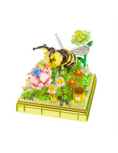 KOCO set de construction Insect & plant - Bee 668pcs