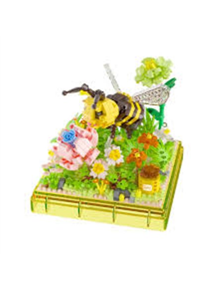 KOCO set de construction Insect & plant - Bee 668pcs