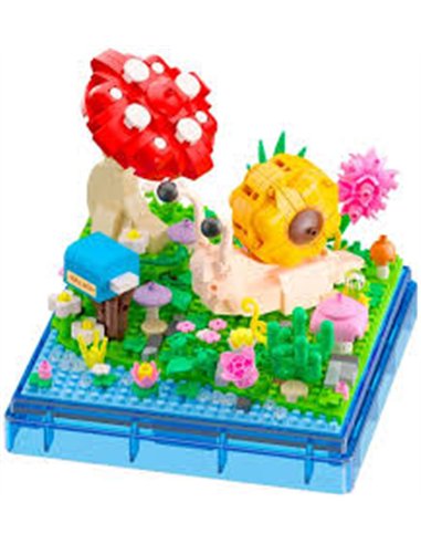 KOCO set de construction Insect & plant - Snail 625pcs