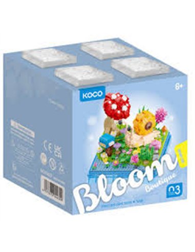 KOCO set de construction Insect & plant - Snail 625pcs