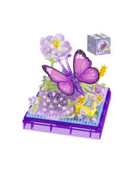 KOCO set de construction Insect & plant - butterfly 471pcs