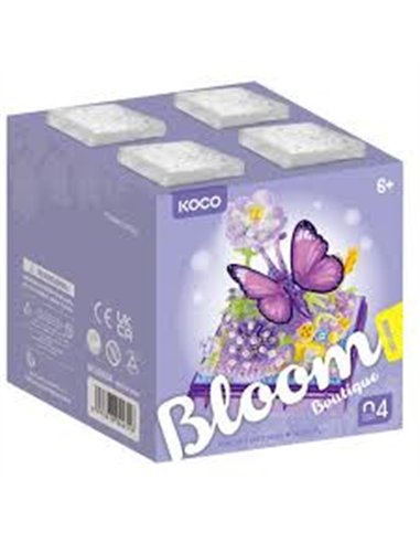 KOCO set de construction Insect & plant - butterfly 471pcs