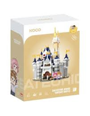 KOCO set de construction Dreamy castle - 1274pcs
