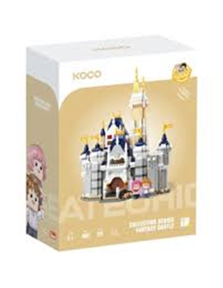 KOCO set de construction Dreamy castle - 1274pcs