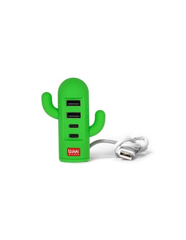 MINI USB HUB - HUB USB À 4 PORTS - CACTUS - Legami