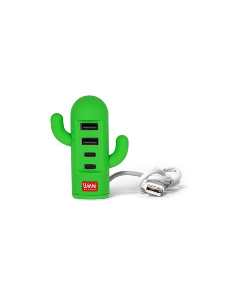 MINI USB HUB - HUB USB À 4 PORTS - CACTUS - Legami