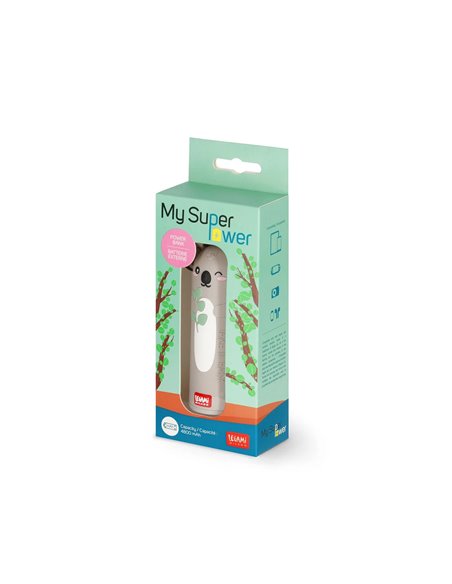 Batterie Externe Portable Koala - My Super Power - LEGAMI