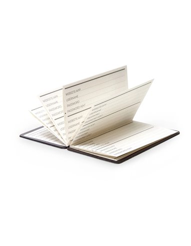 Carnet pour Organiser les Mots de Passe - SOS Password Book - LEGAMI